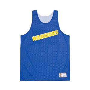 Mitchell Ness Баскетбольная майка Mitchell & Ness Golden State Warriors, унисекс, синяя