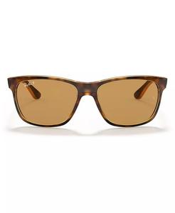 Поляризованные солнцезащитные очки Ray-Ban, коричневый