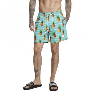 Шорты Urban Classics Swim Shorts Pattern (Big ), синий