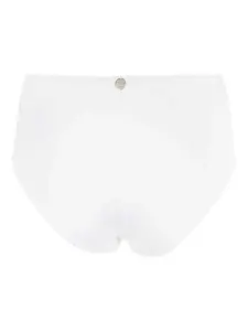 Плавки бикини с высокой талией MAX MARA, белый