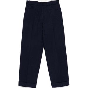 Укороченные брюки HUMAN MADE, синий