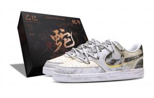 Nike Низкие мужские кроссовки для скейтбординга Court Vision, серо-коричневые