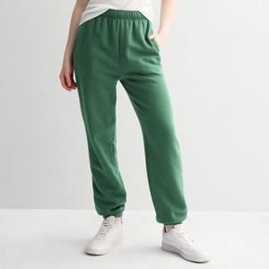 Флисовые брюки-джоггеры с отворотами для юниоров So, цвет villa green