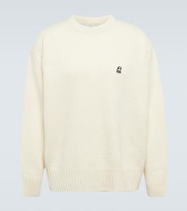 Свитер из альпаки и шерсти Undercover, белый