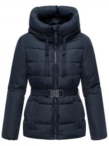 Стеганая куртка Himee 16 темно-синего цвета Marikoo