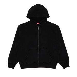 Толстовка Supreme Work Zip Up Hooded Sweatshirt, Black