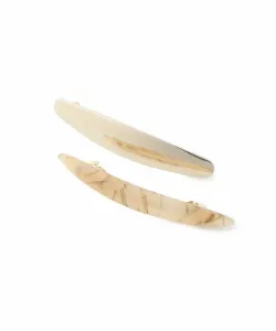 Заколка для волос Three Four Time/ацетат и металл, цвет Beige