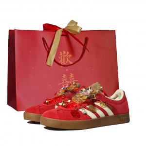 Vl Court Classic Joyful - износостойкие низкие скейтбордные кроссовки унисекс Adidas, красный