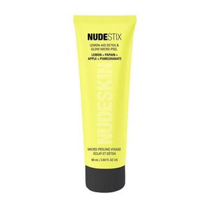 Скраб для лица nudeskin nudeskin-lemon-aid detox & glow micro-peel Nudestix, объем 60 мл
