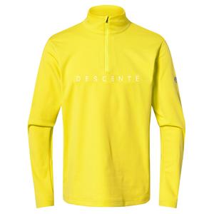 Мужская куртка-бомбер Descente с логотипом на груди и застежкой-молнией на четверть длины., Cactus Green