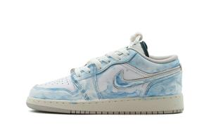 Баскетбольные кроссовки Air 1 Low Top Vintage Unisex Streambed Stone Blue Jordan, Streambed Stone Blue