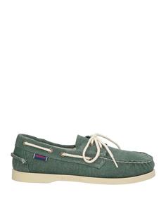 Лоферы Sebago Docksides, шалфейно-зеленый
