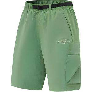 LINING Фитнес серия спортивные шорты Women's Stone Moss Green