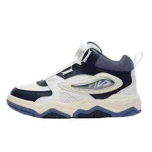 FILA KIDS Детские кроссовки для скейтбординга BOA с противоскользящей подошвой, износостойкие, белые, черные, подростковые