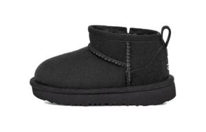 Кроссовки UGG Kids Classic Ultra Mini Suede Boots, черный