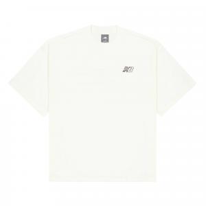 New Balance Футболка NB Grey мужская белая