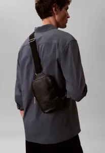 Квадратная сумка через плечо с эмблемой Calvin Klein, Black