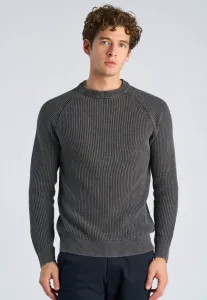 Джемпер с круглым вырезом в стиле "кислота" Lindbergh, Black