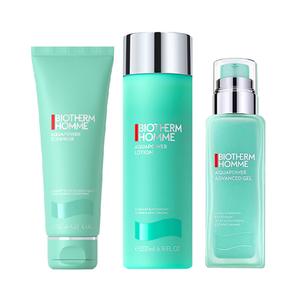 Новая версия Biouquan, мужской набор для ухода за кожей на водной основе: увлажнение, освежение и очищение, комплект из 3 предметов BIOTHERM