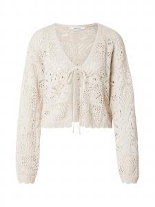 ABOUT YOU Кардиган 'Tela' вязаный в цвете Off White