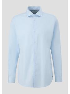 Рубашка 53K1_голубая s.Oliver