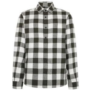 Рубашка прямого кроя из клетчатой фланели Knowledgecotton Apparel, зеленый