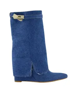 Синие ботинки Icona Gibaldi, синий