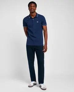 Мужские джинсы-скейт Brooklyn Straight с пятью карманами Lee, индиго