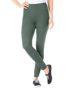 Женские леггинсы Within из эластичного хлопкового трикотажа, надеваемые через голову Woman Within, Pine