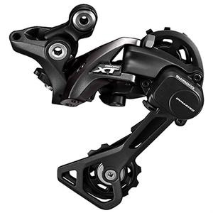 Задний переключатель скоростей Xt rd-m8000 shadow+ на 11 скоростей Shimano, Black