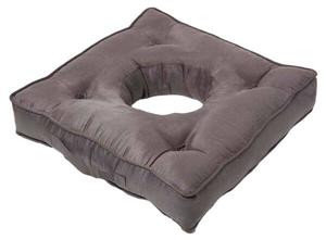 Подушка на сиденье Homescapes mit Aussparung, 50x10x50 см, серый