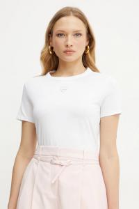 Хлопковая футболка Boss Orange, белый