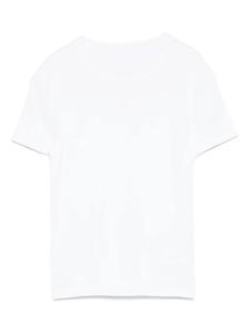 Футболка с вышитым логотипом Maje, белый