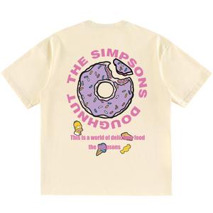 Футболка унисекс The Simpsons, лазурная