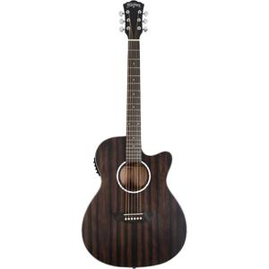 Акустическая гитара Washburn DFEACE Deep Forest Ebony Ace Grand Auditorium Acoustic Electric Guitar, Striped Ebony