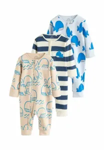 3 пижамы в упаковке Next, Blue Whale