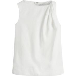 COS Женская белая майка Tank Tops
