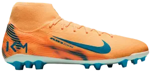 Кроссовки Kylian Mbappé x Nike Mercurial Superfly 10 Academy, оранжевый