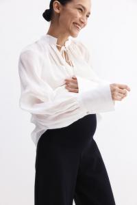 Широкие брюки для мамы H&M, синий