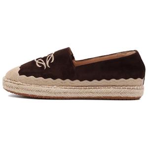 BASTO Женские эспадрильи цвета землистый желтый, темно-коричневый