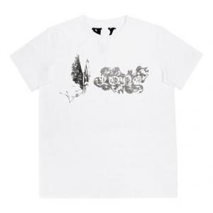 Футболка VLONE Smoke Demon Angel Short Sleeve Unisex White, белый