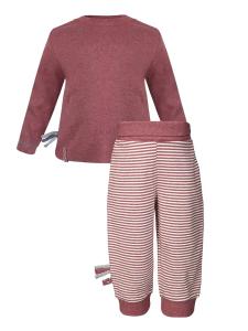 OrganicEra Обычные брюки 'Set' в цвете бордо