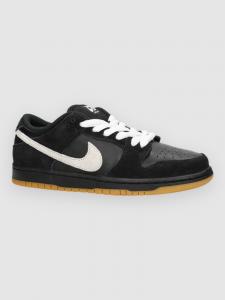 Кеды Nike SB Dunk Low Pro Skateschuhe, blk/wht/blk/gum lt brown
