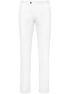 Прямые брюки-чиносы Philipp Plein, белый