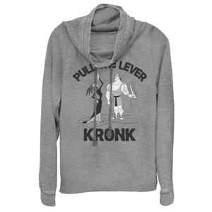 Толстовка с воротником-хомутом Disney's Emperors New Groove Juniors Yzma Pull The Lever Licensed Character