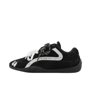 Alxnan Женские черные кэжуал лоу-топы, цвет Black