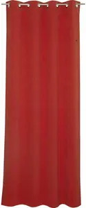 ESPRIT Непрозрачная штора на люверсах HARP Красная 140 x 250 см Esprit
