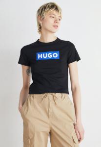 Футболка с принтом CLASSIC TEE HUGO, цвет black