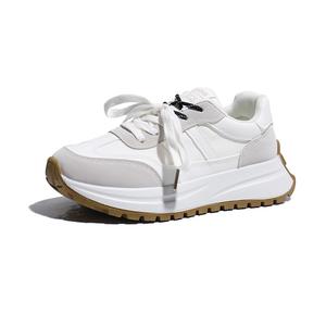 SUPEREDGE Женские повседневные туфли с противоскользящим и износостойким покрытием на низком ходу экрю, цвет Ecru