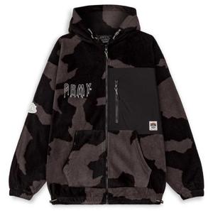 Толстовка Grimey Back At You All Over Print Polar Full Zip, черный